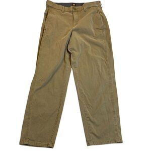 Lee Women's Pants Size 10 Medium Khaki Cotton Blend Straight-Leg